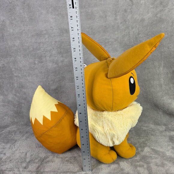 Eevee Plush Pokémon 2022 Official Nintendo Collectible Toy 17" Tall - Picture 7 of 11